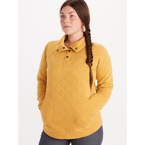 Marmot Clothes Yellow NZ - Roice Hoodies Womens NZ825319